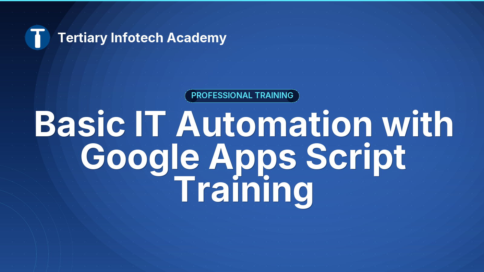 Google Apps Script Training 