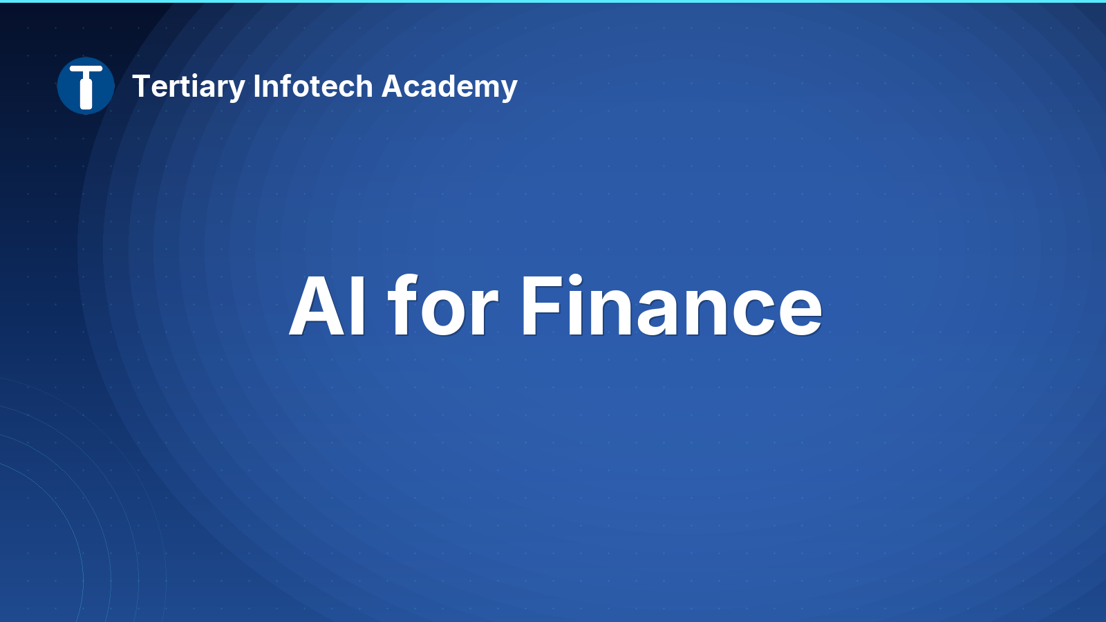 AI for Finance