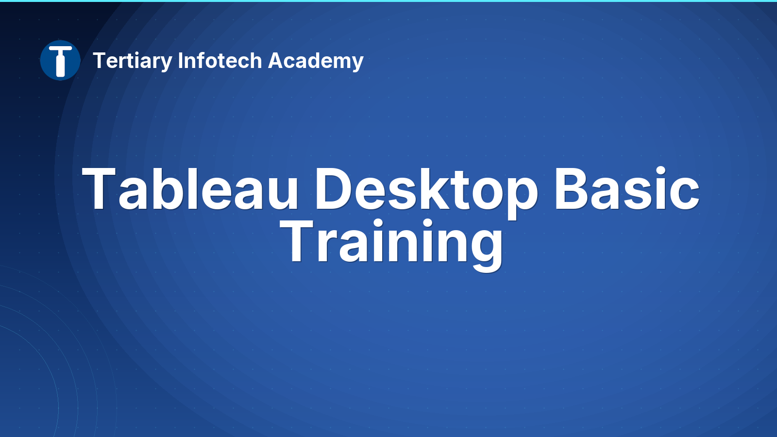 Tableau Desktop Basic Training