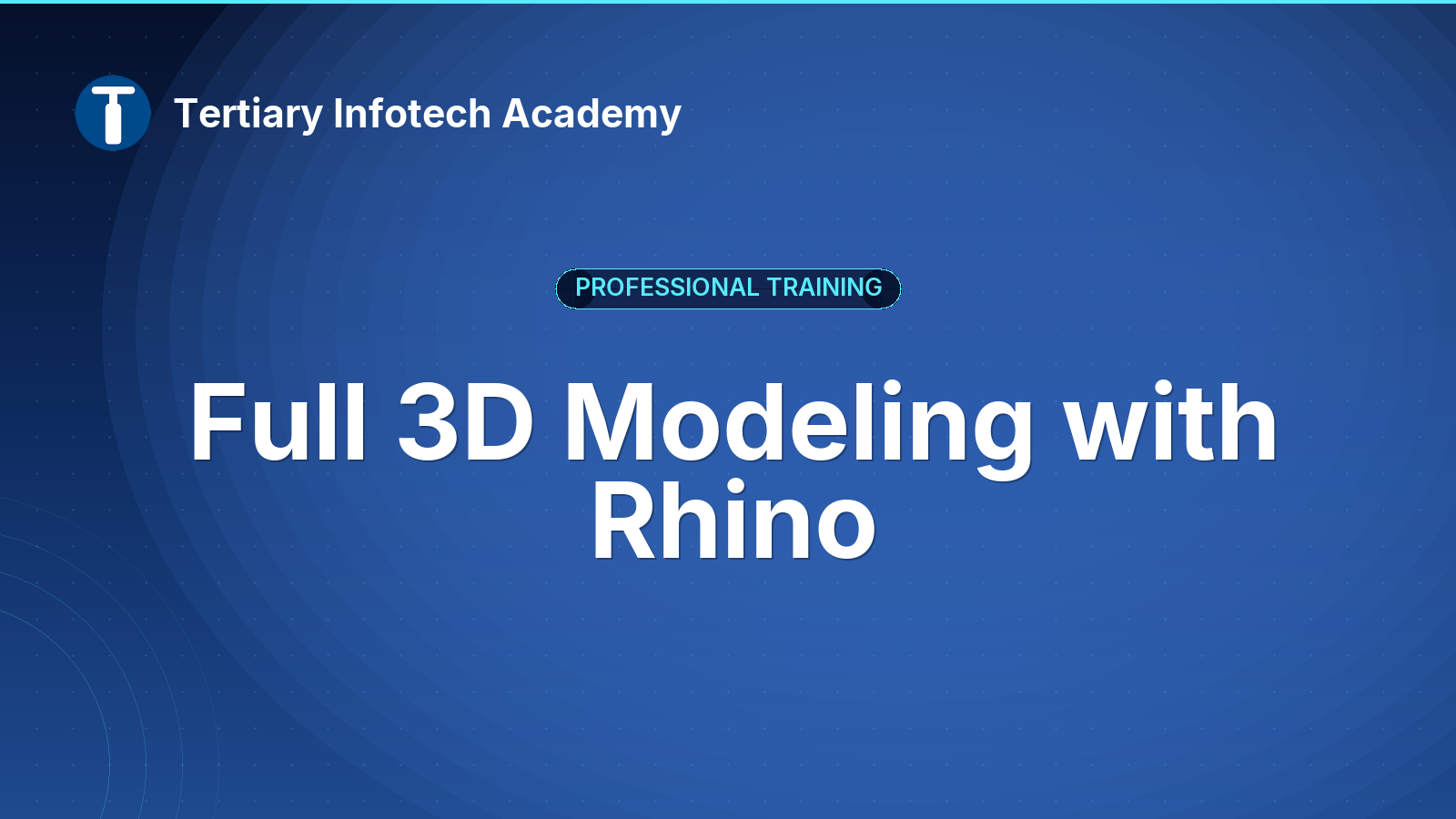 Full 3D Modeling with Rhino