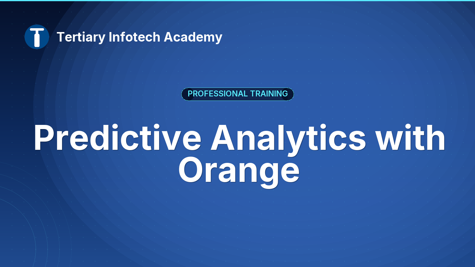 Predictive Analytics with Orange