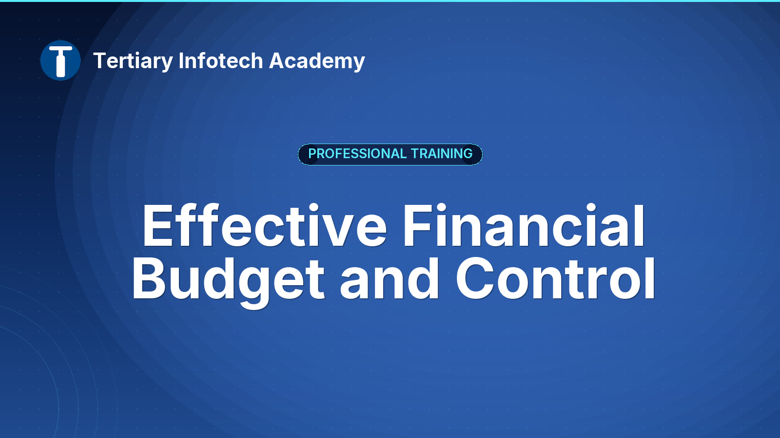 Effective Financial Budget and Control