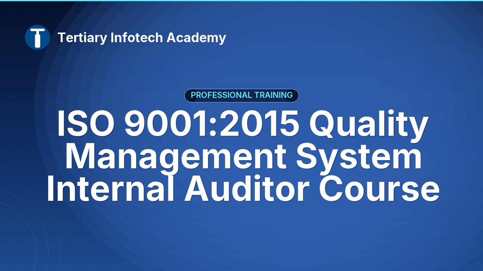 ISO 9001:2015 Quality Management System Internal Auditor Course