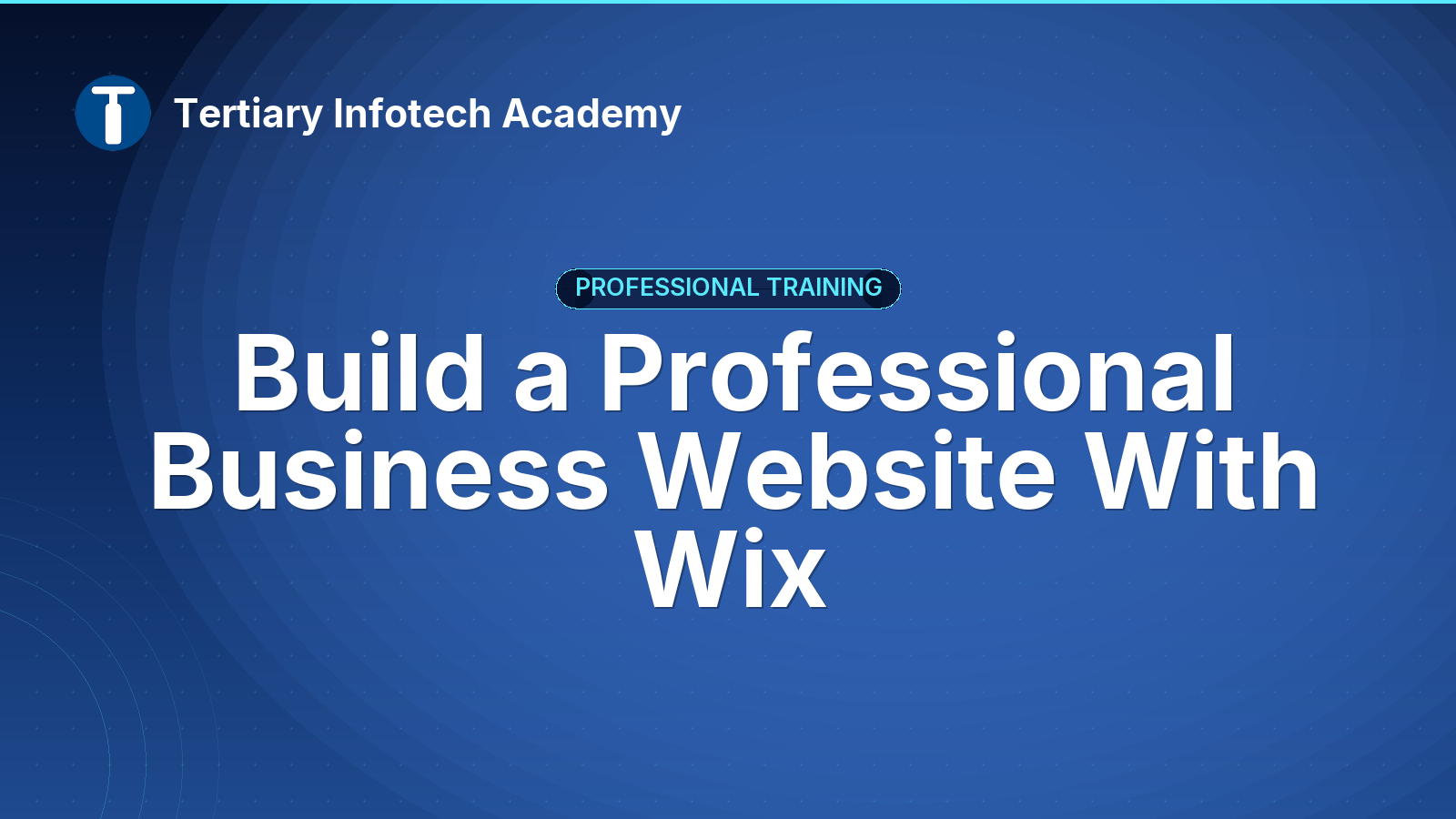 Build a Professional Business Website With Wix