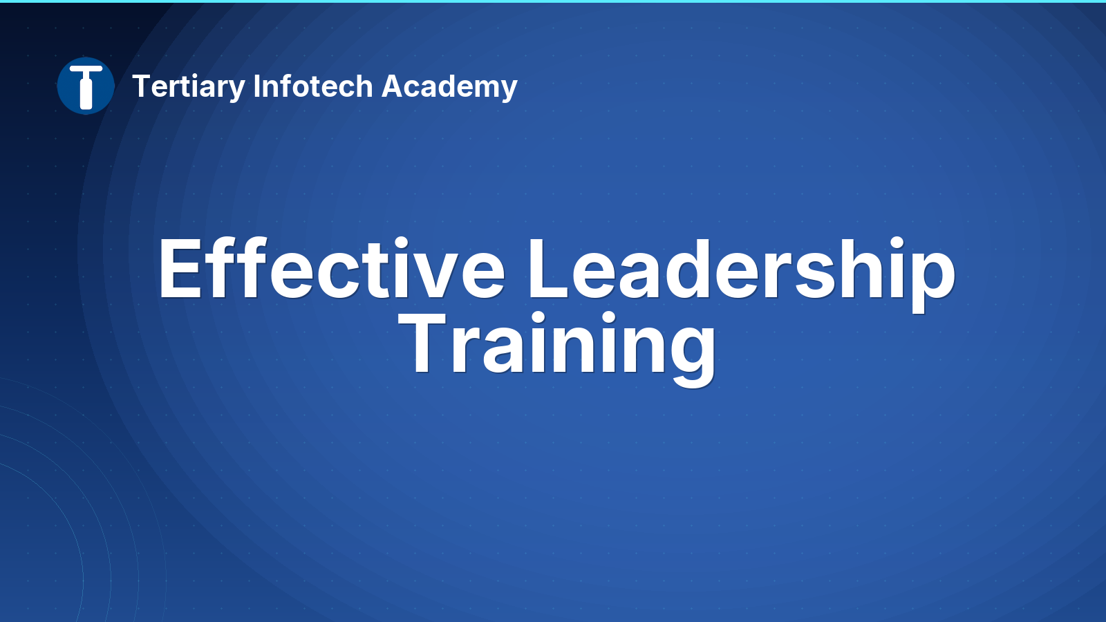 Effective Leadership Training