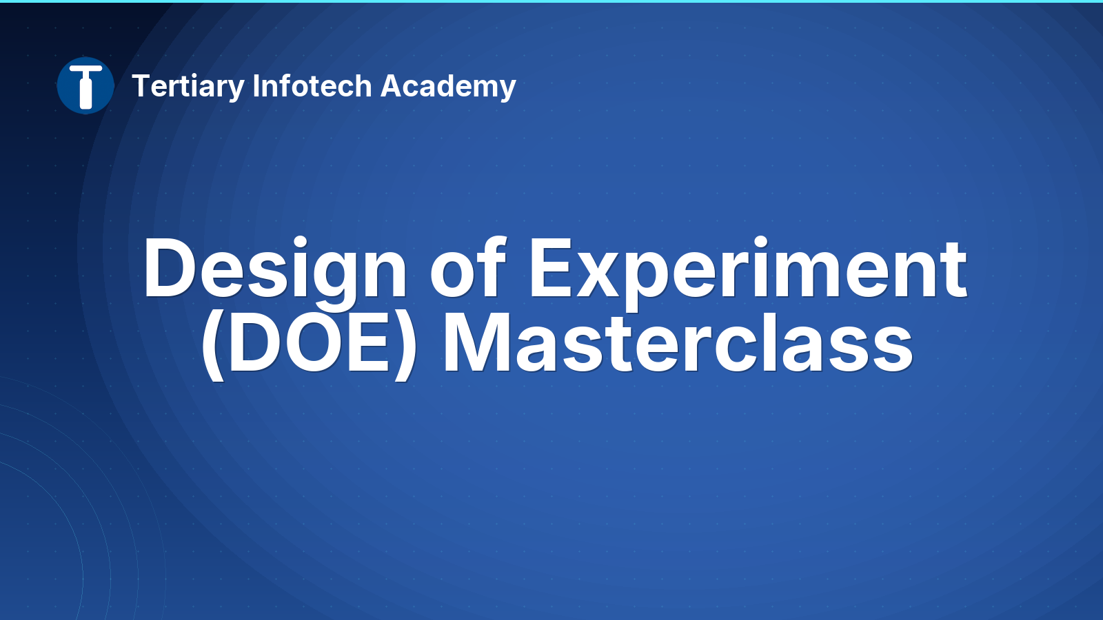 Design of Experiment (DOE) Masterclass