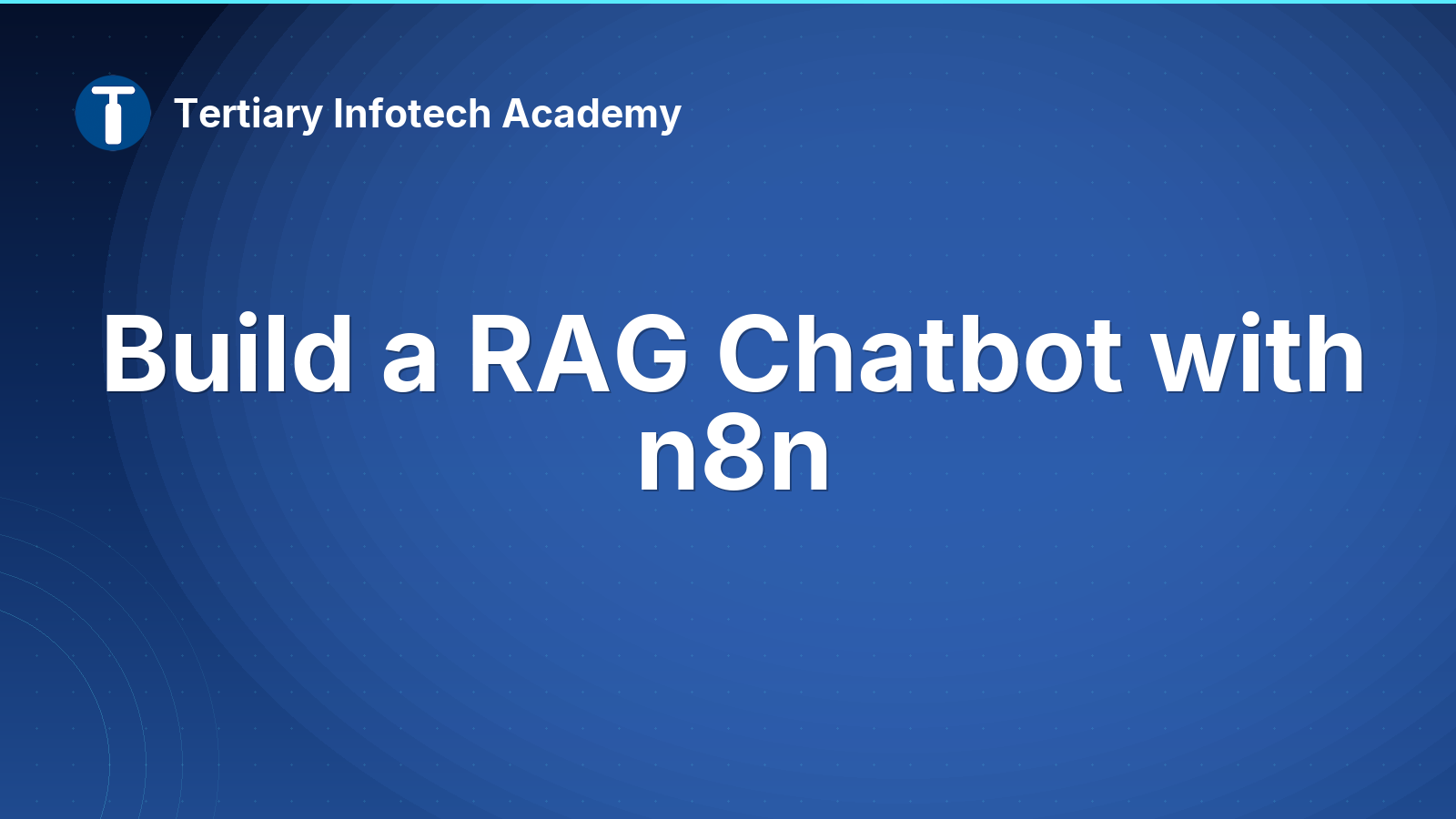 Build a RAG Chatbot with n8n