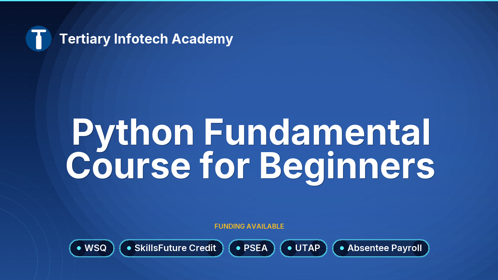 WSQ Course - Python Fundamental Course for Beginners