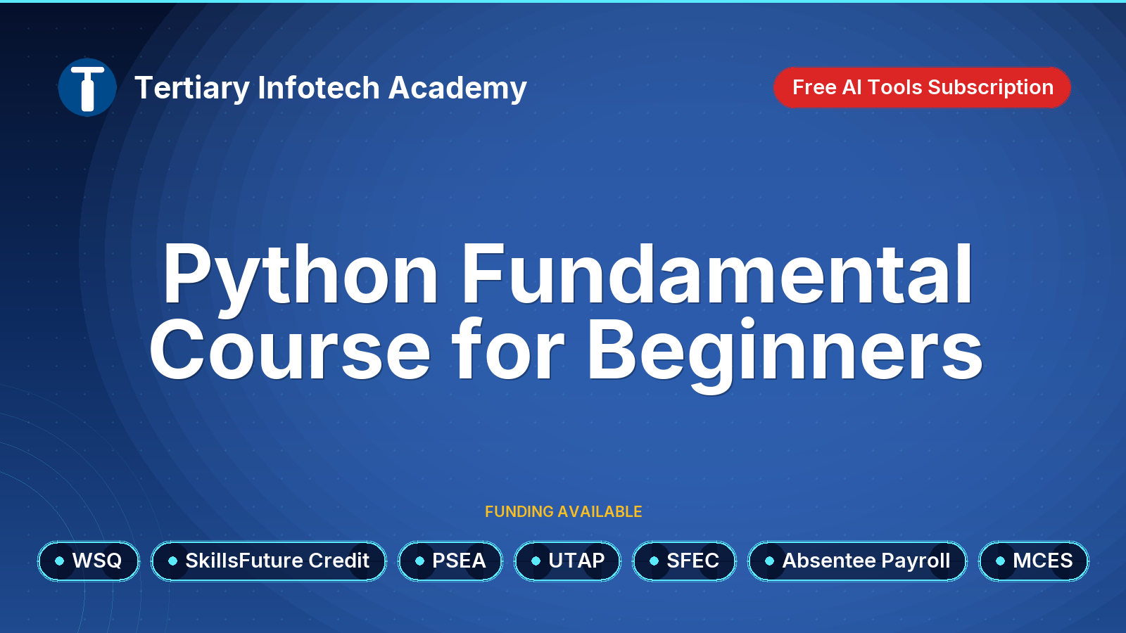 WSQ - Python Fundamental Course for Beginners