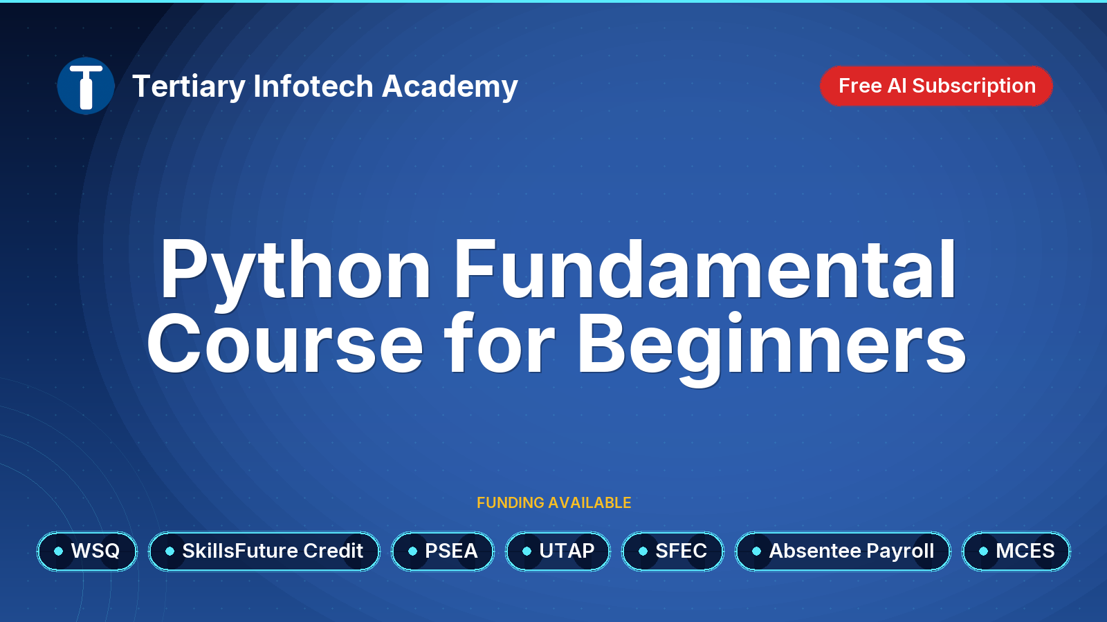 WSQ - Python Fundamental Course for Beginners