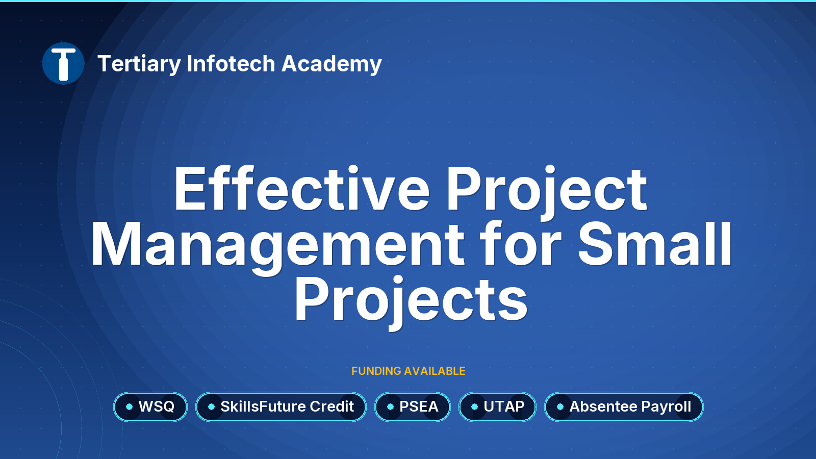 WSQ - Effective Project Management for Small Projects