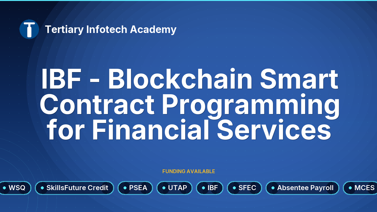 IBF - Blockchain Smart Contract Programming for Financial Services