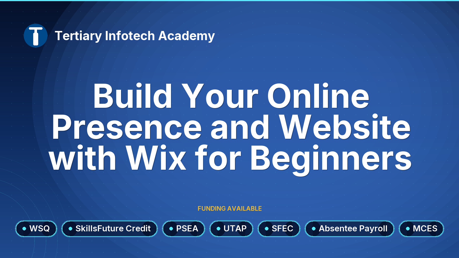 WSQ - Build Your Online Presence and Website with Wix for Beginners