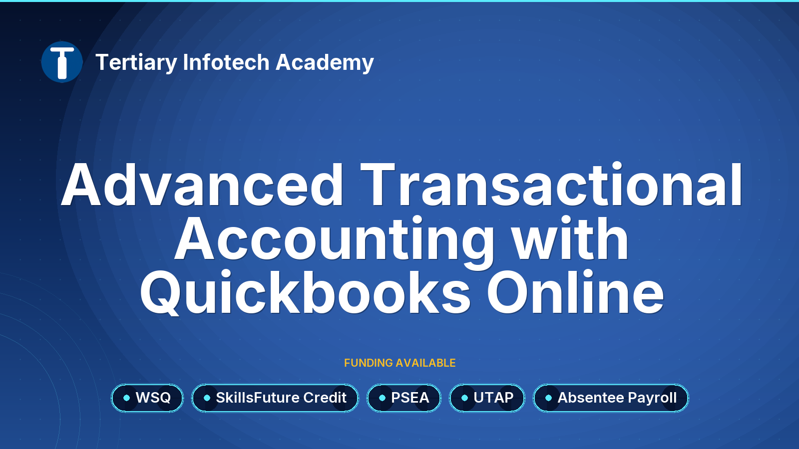 WSQ - Advanced Transactional Accounting with Quickbooks Online