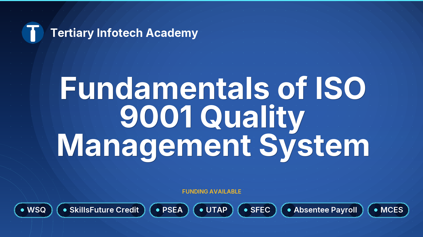 WSQ - Fundamentals of ISO 9001 Quality Management System