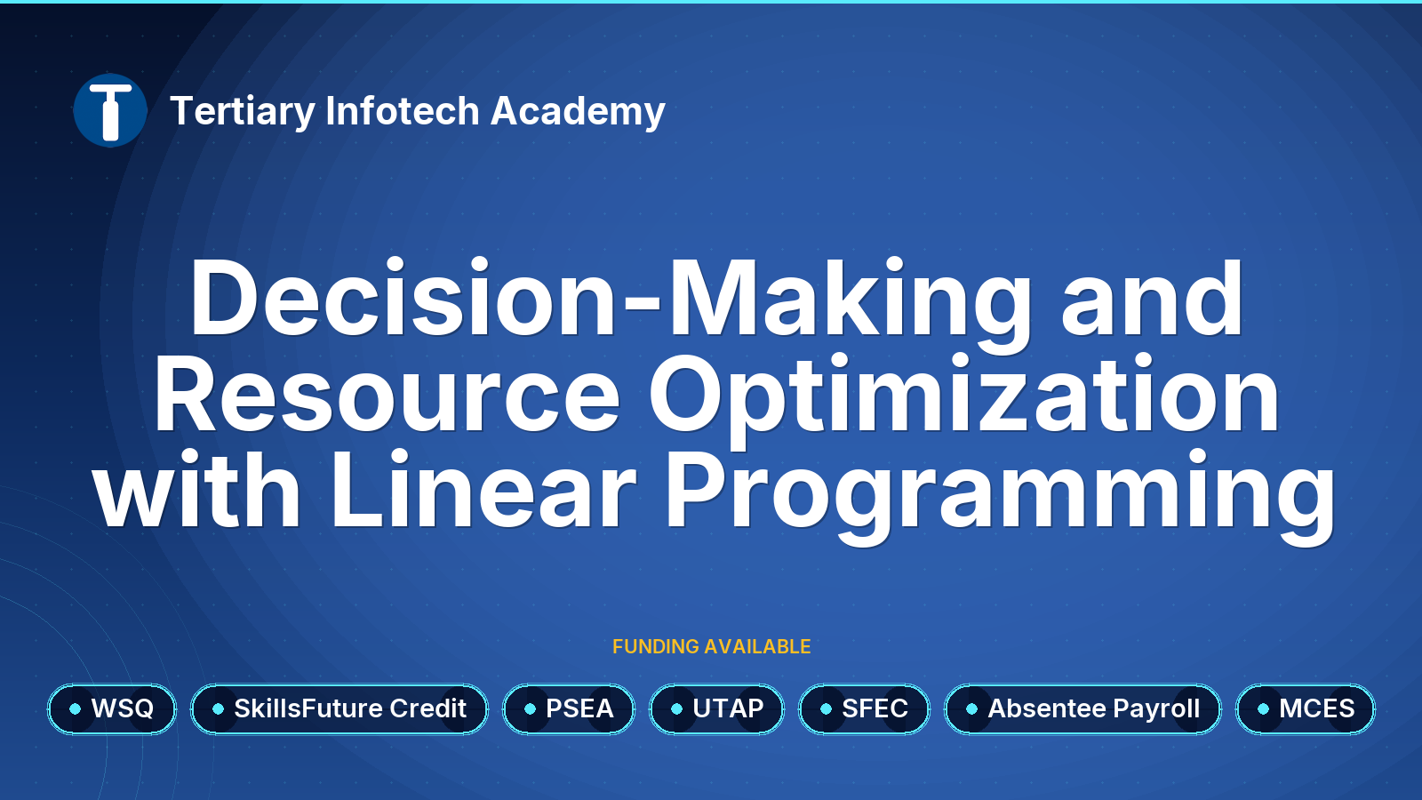 WSQ - Decision-Making and Resource Optimization with Linear Programming