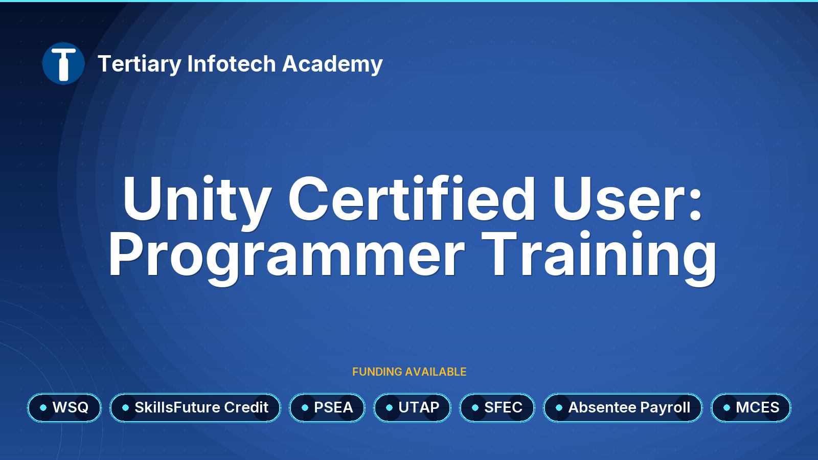 WSQ - Unity Certified User: Programmer Training
