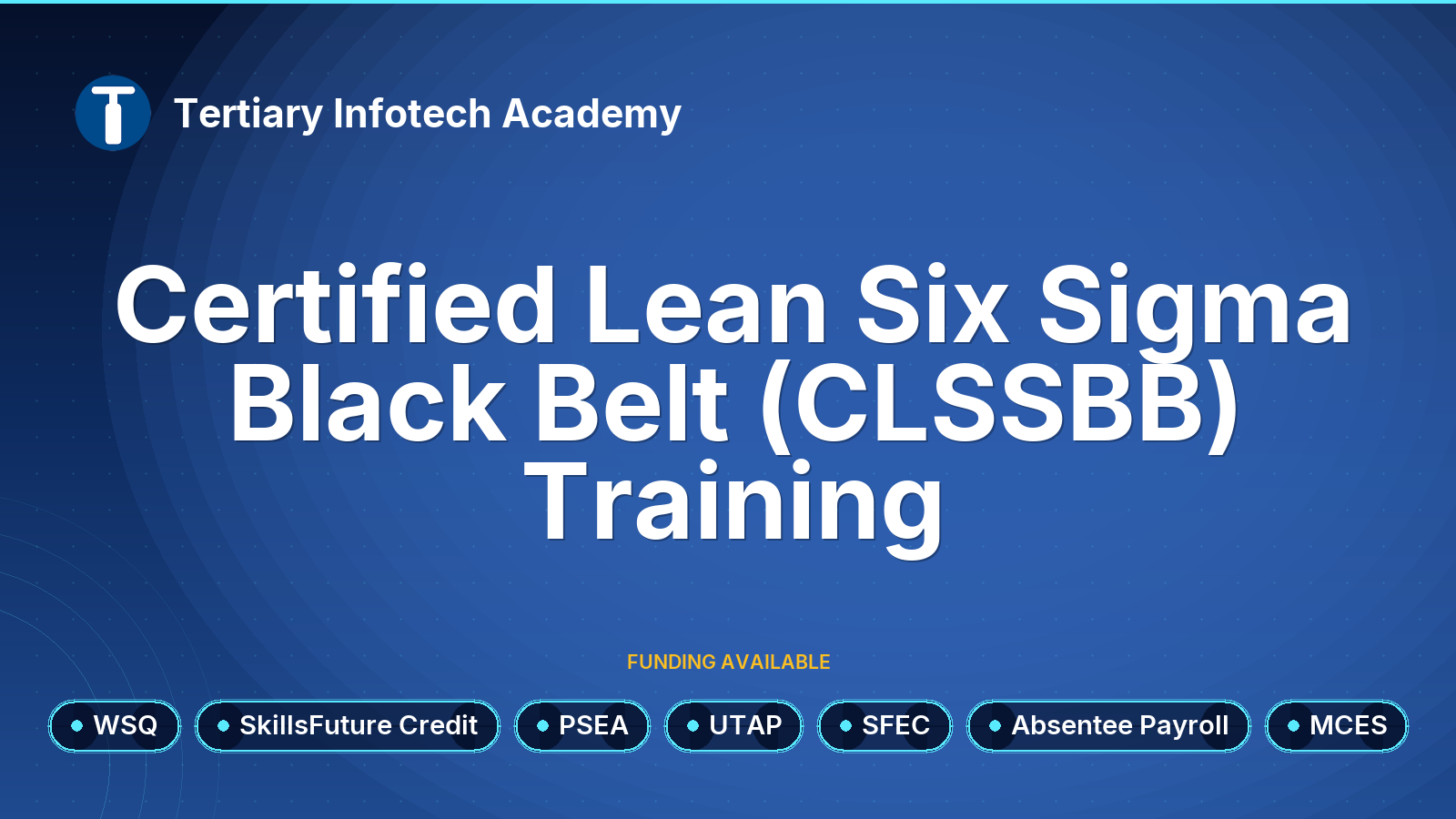 WSQ - Certified Lean Six Sigma Black Belt (CLSSBB) Training