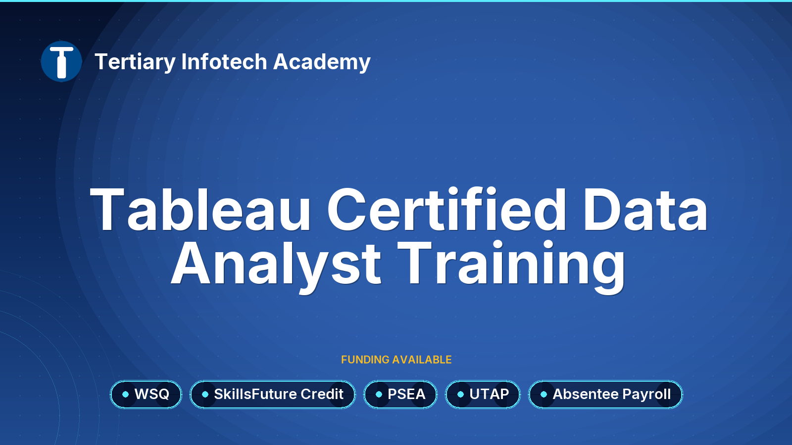WSQ Tableau Certified Data Analyst Training