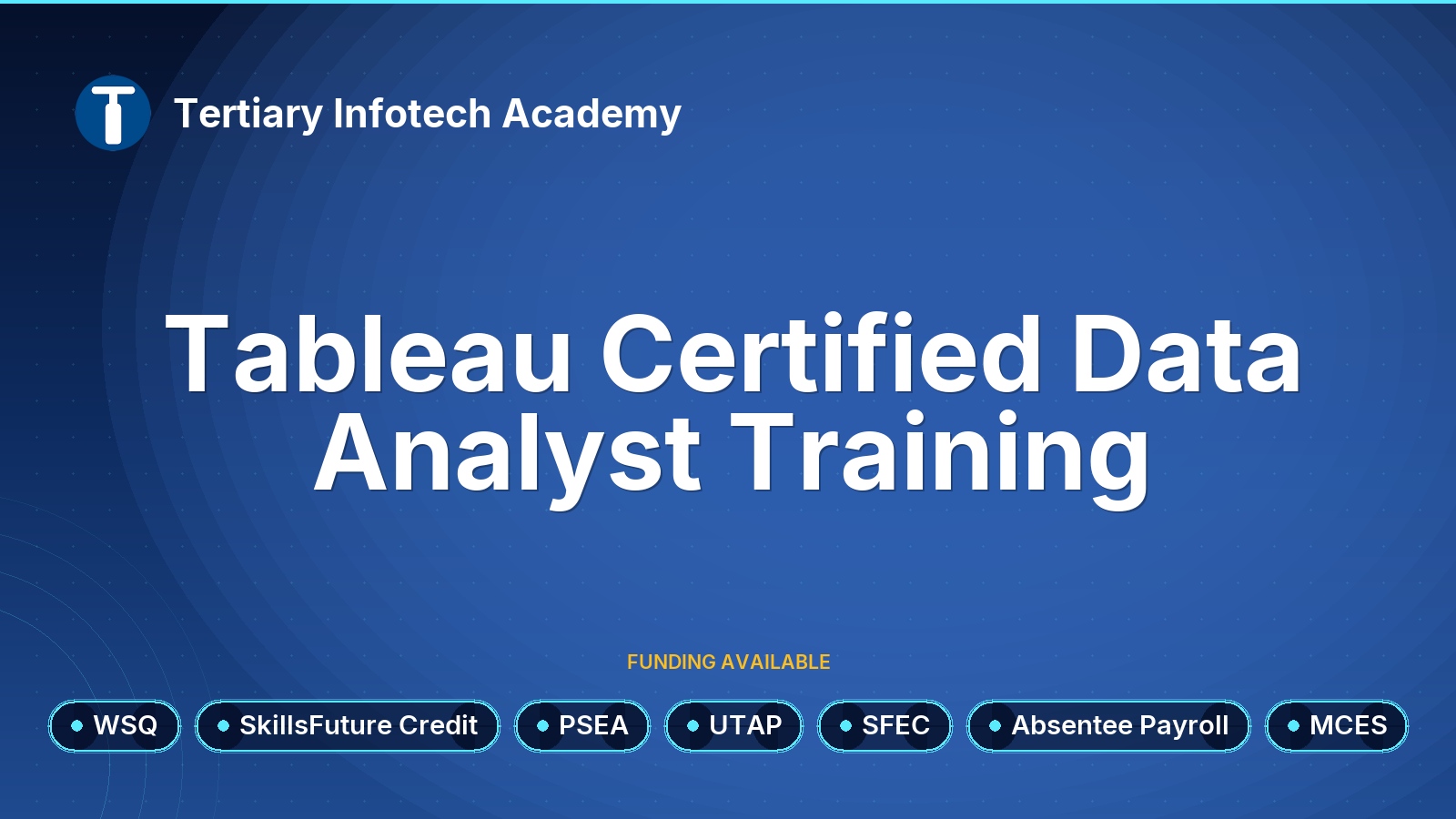 WSQ - Tableau Certified Data Analyst Training