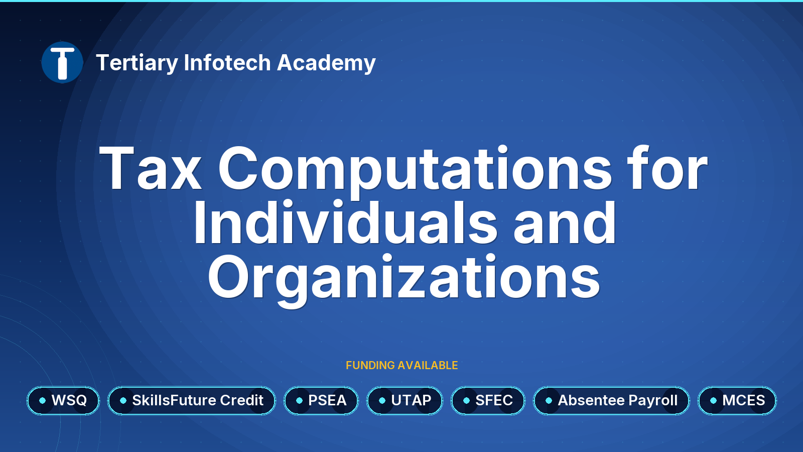 WSQ - Tax Computations for Individuals and Organizations