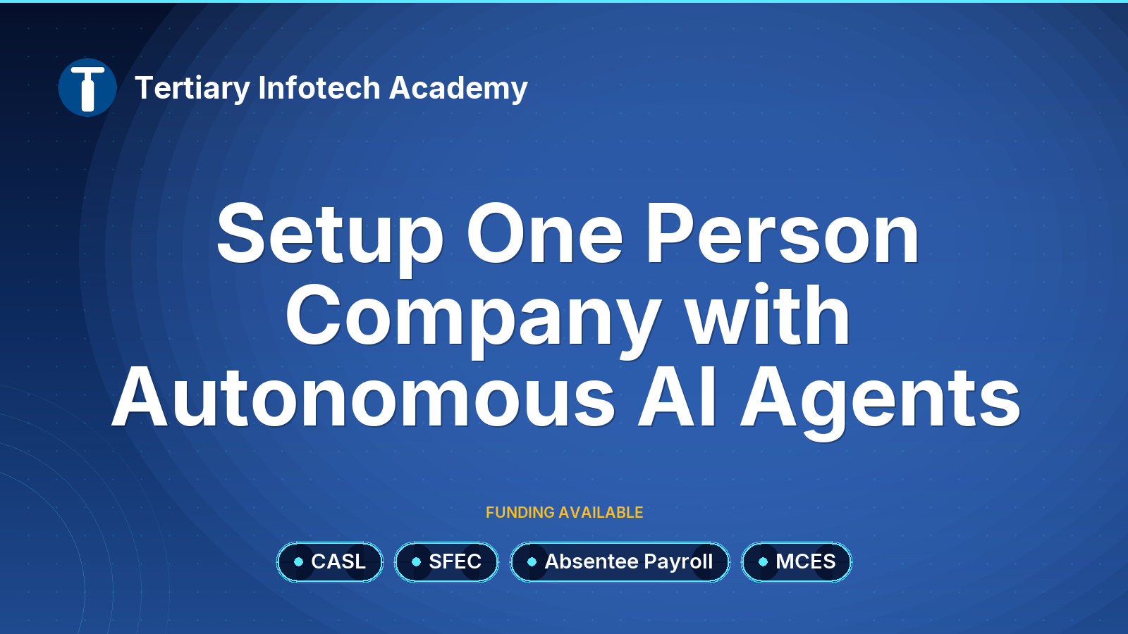 Setup One Person Company with Autonomous AI Agents