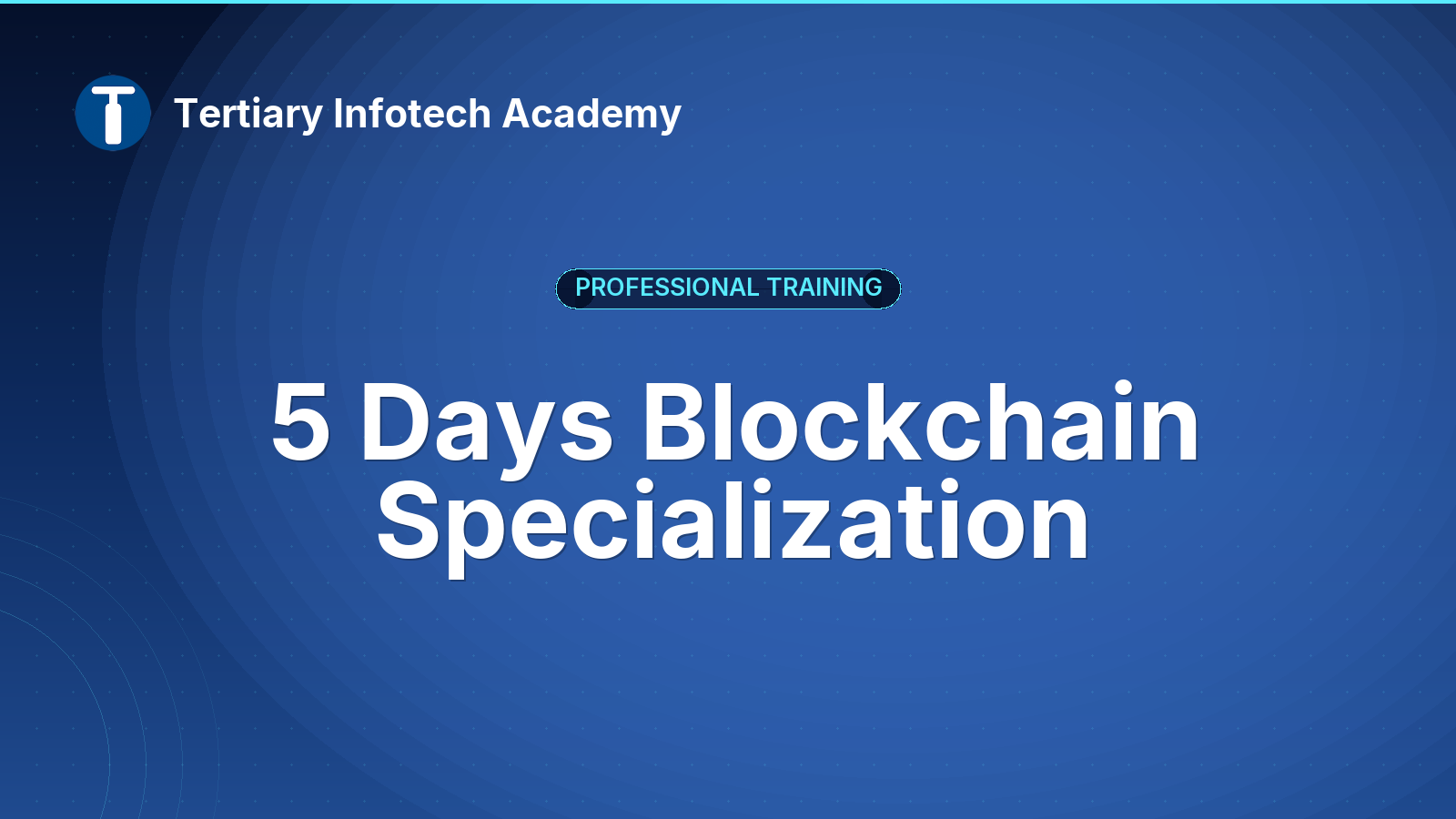 5 Days Blockchain Specialization
